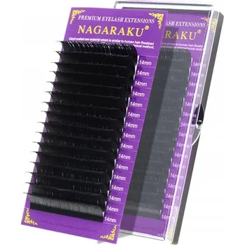 Umělé řasy NAGARAKU Řasy Natural MINK D 0,05 7mm 16 řad