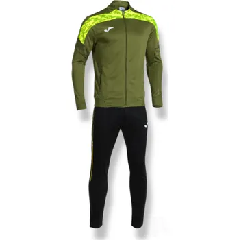 Souprava JOMA CHAMPIONSHIP VIII, barva khaki - zářivě žlutá - černá, velikost 3XL