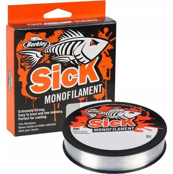 Vlasec Berkley Sick Monofilament 0,14 mm 300 m Clear