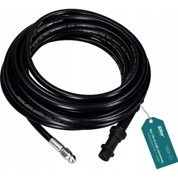 Příslušenství k zahradní technice Hadice Sillar 10 m pro čištění kanalizace s tryskou 3+1 Karcher K2-K7