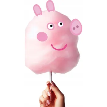 Obraz Stroj na cukrovou vatu Cuda na Patyku Jadalne naklejki pyszczki Świnka Peppa růžový 1 W