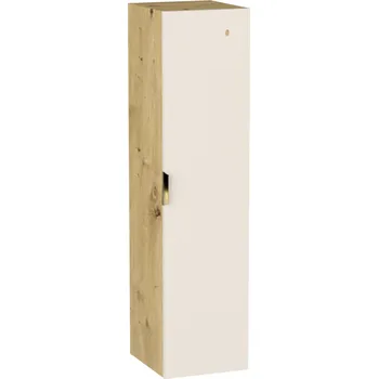 Šatní skříň Koupelnový sloupek Kašmír/Dub Artisan 120 cm Orio