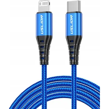 Datový kabel Kabel USLION USB typ C - Apple Lightning 1 m černý
