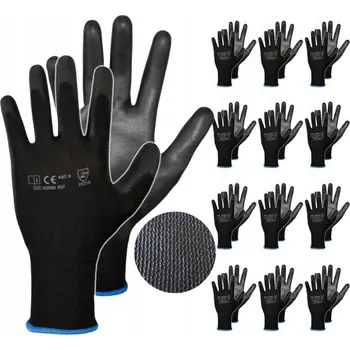 Pracovní rukavice SPECTO PRACOVNÍ RUKAVICE pracovní rukavice s polyuretanovým povlakem, 12 párů, velikost 10