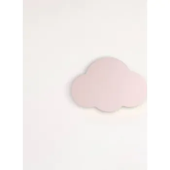 Lampička TK Lighting Nástěnné světlo Cloud, růžové, šířka 38 cm, kov, mrak, G9 růžová, bílá 2 x 8 W LED - Doprava zdarma