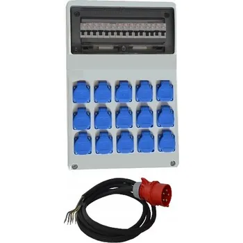 Rozvaděč Stavební rozvaděč elektrický D15W kabel 32A