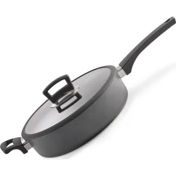 Pánev Habonne luxusní rychlá titanová pánev hluboká 28 cm Indukce