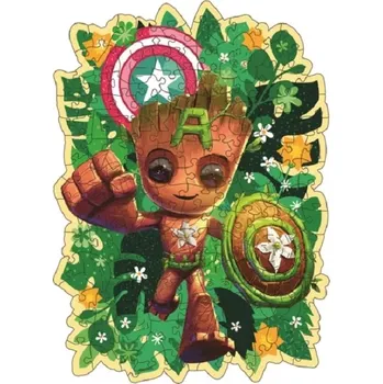 Puzzle RAVENSBURGER Dřevěné obrysové Groot 150 dílků