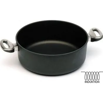 Hrnec Titanový kastrol 28 cm 7,0 cm vysoký Harecker Excelent Indukce