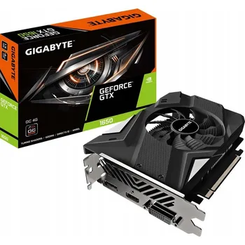 Grafická karta Grafická karta Gigabyte GTX 1650 D6 OC 4 GB