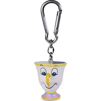 3D klíčenka Kráska a zvíře