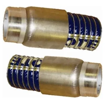 Zahradní hadice HADICE PETROTEC COMPOSIT LD 10 P1AA3 - průměr 50 mm, délka 6,5 m, AL spirály, konc. 2x AL AG 2", NBR