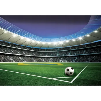 Fototapeta Fototapeta pro děti FOTBALOVÝ MÍČ HŘIŠTĚ 312x219