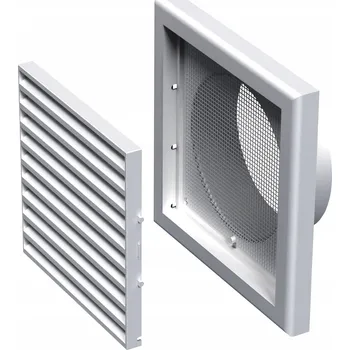 Větrací mřížka Ventilační mřížka Ventika bílá