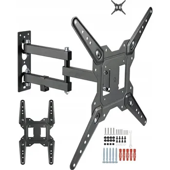 Televizní držák OTOČNÝ POHYBLIVÝ DRŽÁK NA TELEVIZOR 32 PALCŮ ALLVIEW, PEVNÝ, NA ZEĎ