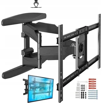 Televizní držák OTOČNÝ NÁSTĚNNÝ DRŽÁK PRO TELEVIZOR TV 55'' TCL VĚŠÁK MONTÁŽ RAMENO