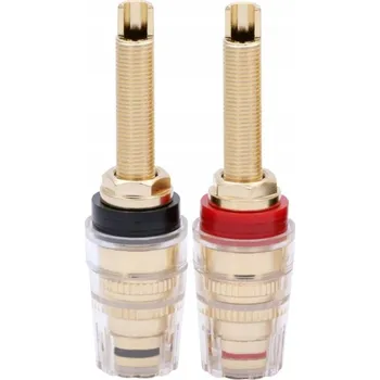 Příslušenství pro čtečku elektronické knihy BANÁNOVÉ ZÁSUVKY REPRODUKTOROVÉ 64mm M8 NAKAMICHI 2ks