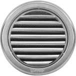 Mřížka větrací kruhová se síťovinou – 100 mm nerez