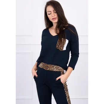 Panterí souprava v námořnické modři K-Fashion, UNI i519_16467-U