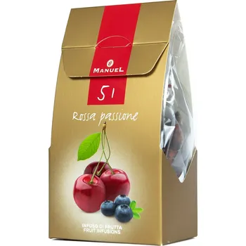 Káva 51P Rossa Passione - červená vášeň - Pyramida - Manuel Caffe
