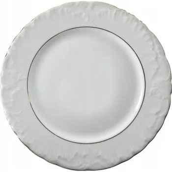 Talíř Mělký jídelní talíř Ćmielów Rococo 25 cm
