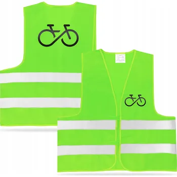 Cyklistická vesta Cyklistická vesta Odblaskowo L zelená