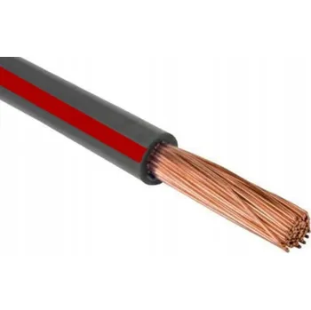 elektrický kabel Kabel FLRY-B 0,5mm² šedo-červený