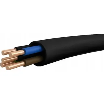 elektrický kabel Elektrický zemní kabel Kulatý YKY Elektrokabel 5 x 1,5