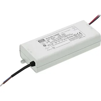 Příslušenství pro LED osvětlení MEAN WELL PLD-60-700B LED driver konstantní proud 60 W 0.7 A 50 - 86 V/DC bez možnosti stmívání 1 ks