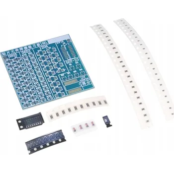 Sada pro výuku pájení SMD součástek - PCB deska, rezistory