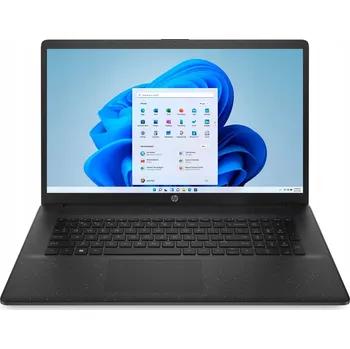 Notebook Notebook HP Notebook HP 17,3" HD+ pro domácí kancelář do školy 17,3" Intel N 16 GB / 512 GB černý