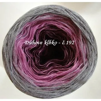 Příze Duhové klubíčko 192, 3nitka 750 m