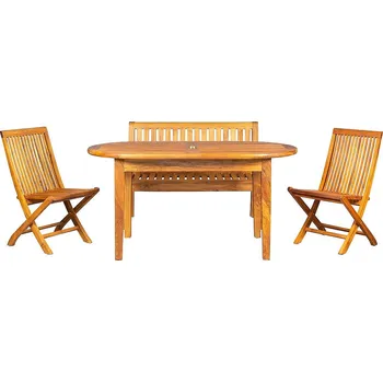 Zahradní sestava Teaková sestava DANTE PINA PIETRO