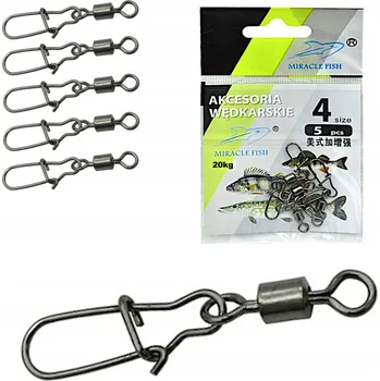 Obratlík s karabinkou MF válečkový