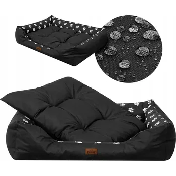 Pelíšek pro psa Pelíšek pro psy PillowPrim černý 85 cm x 65 cm