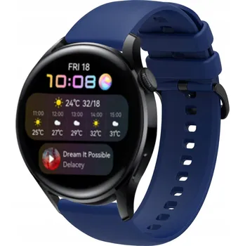 Příslušenství k chytrým hodinkám SILIKONOVÝ ŘEMÍNEK ŘEMÍNEK PRO HUAWEI WATCH 3 4 GT2 GT3 GT4 PRO GT2E 46MM 48MM