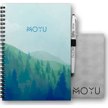 Blok Smazatelný kroužkový blok z kamenného papíru Misty Mountain