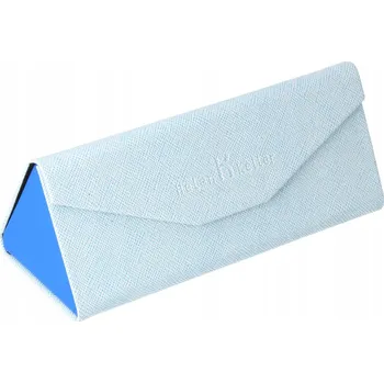 Pouzdro na brýle Helen Keller Pouzdro na skládací brýle, modré