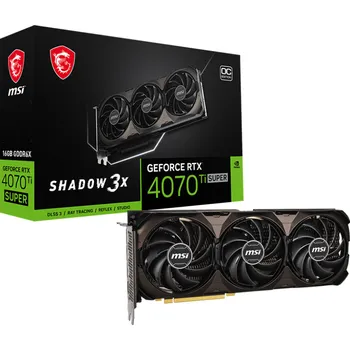 Grafická karta MSI GeForce RTX 4070 Ti Super 16G Shadow 3X OC (V513-845R)