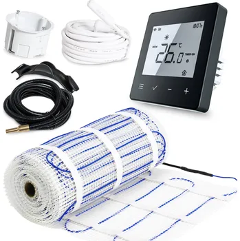 Topná rohož VYHŘÍVACÍ PODLOŽKA 8m2 SUNSTONE PVC T0 KIT