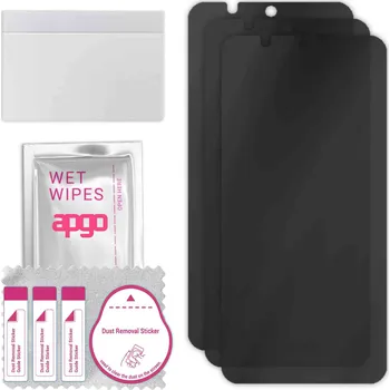 Pouzdro na mobilní telefon 3x Hybridní Sklo s Filtrem Soukromí pro Ulefone Armor 8 Pro, PRIVACY