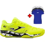 Juniorská tenisová obuv JOMA SLAM JR 2309 LEMON FLUOR + bonus TRIČKO