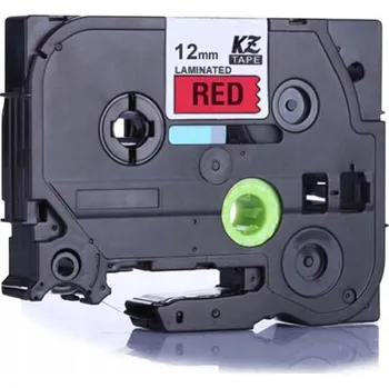 Pásek do tiskárny Páska do tiskárny BROTHER TZ-431 12mm 8m Červená TZe-431