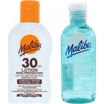 Opalování Malibu SPF30 balzám 200 Ml + Gel po opalování 100ml