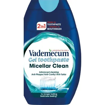 Ústní voda VADEMECUM 2V1 ZPÚV 75ML Micellar Advanced CLEAN