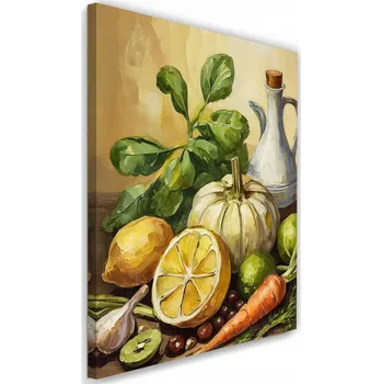Obraz Obraz na plátně, Zelenina, Ovoce, Potraviny 80x120