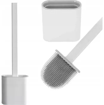 WC štětka SILIKONOVÝ WC KARTÁČ DO KOUPELNY