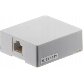 Elektrická zásuvka Telefonní zásuvka nástěnná JLM bílá