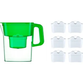 Filtrační konvice Filtrační konvice Aquaphor 2,4 l + 6 náplní Maxfor B25, limetková