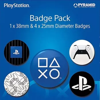 Pyramid International Sada placek PlayStation - Everything To Play For